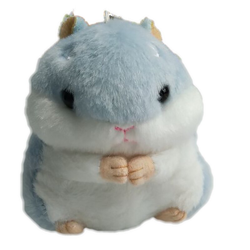 Hamster Pop Sleutelhanger Hanger Pop Hamster Leuke Rugzak Pop Pluche Ins Tas Hanger Schooltas Hanger: blue