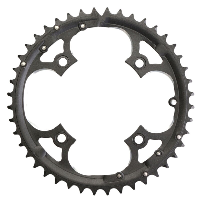 Aluminiumlegering 44t cykel vevsats 104 bcd kedjering cykel vev kedjering 9 speed mtb landsvägscykel kedjehjul för shimano slx xt