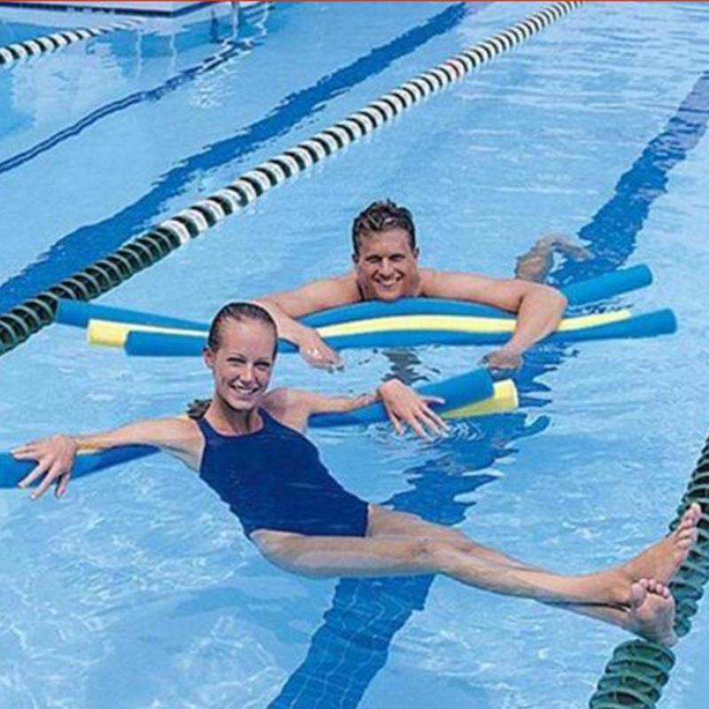 Barn voksen fleksibel lære swimmingpool noodle vand flyde flydende hjælp