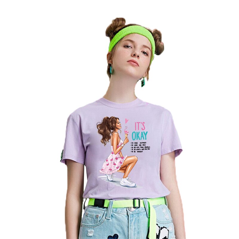 Die neue Mädchen Aufkleber Für T-shirt Thermische Transfer Patch Eisen Auf Transfer Diy Kleidung Waschbar Patches Dekoration Appliqu
