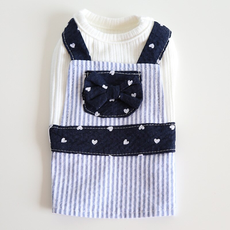 Vestido con lazo para perro, ropa para mascotas, vestido de Lolita para gato, traje de Chihuahua maltés, productos para cachorros: Boys style / XL