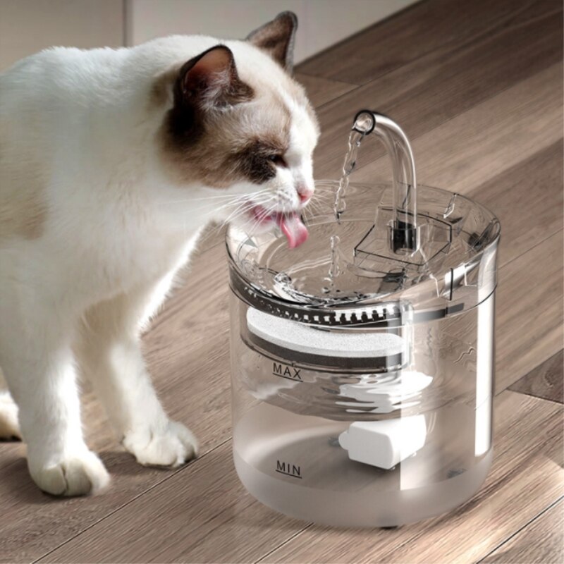 Dispensador de agua para mascotas, filtro de circulación automático, inteligente, para perros y gatos,