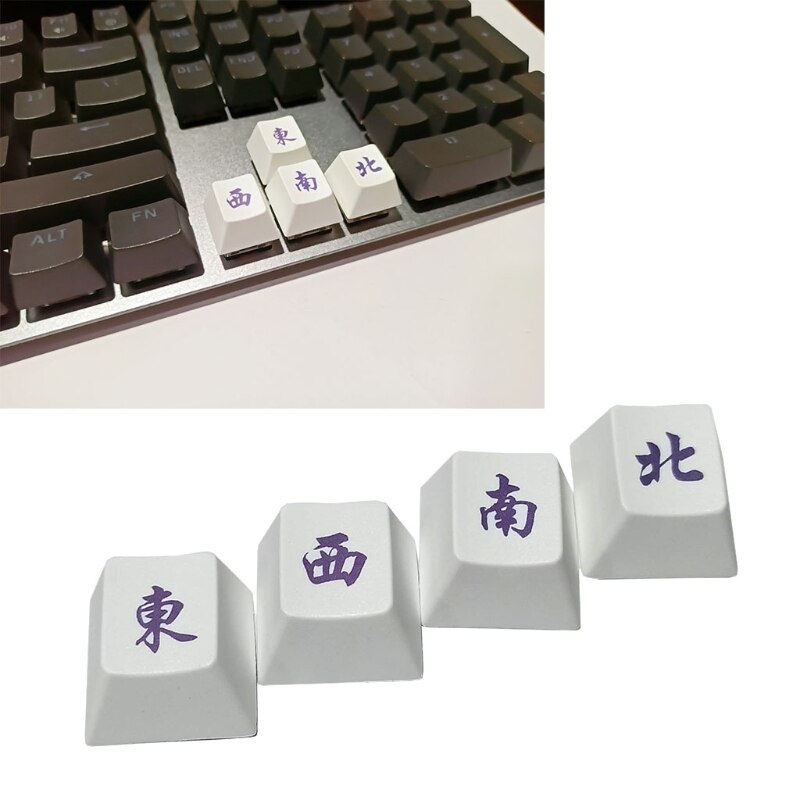 4 tasten/set robuste pbt-richtungspfeiltasten, cherry-profil-tastenkappen als ersatz für mechanische tastaturen