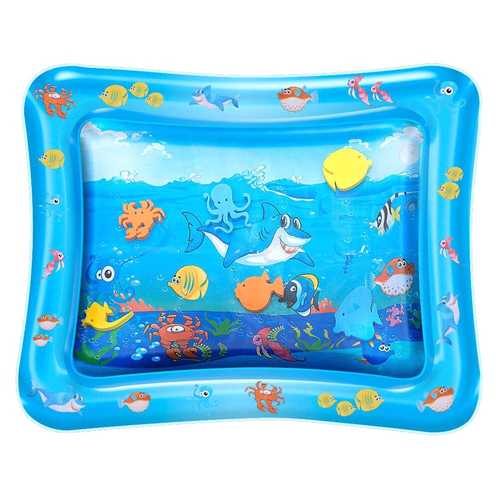 Water spray pad baby water pad inflatable water pad marine life mat ice pad baby inflatable pat music water pad: Default Title