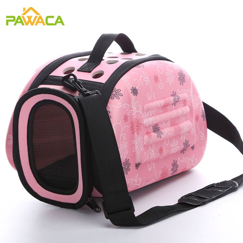 Dog Carrier Handbag Puppy Cat Travel Portable Foldable Mesh Shoulder Bag EVA Breathable Carrying Case Outdoor Kennel Pet Supplie