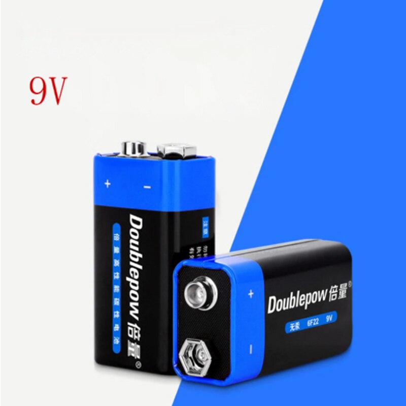 2 PCS 9V battery disposable carbon 9 battery multi... – Vicedeal