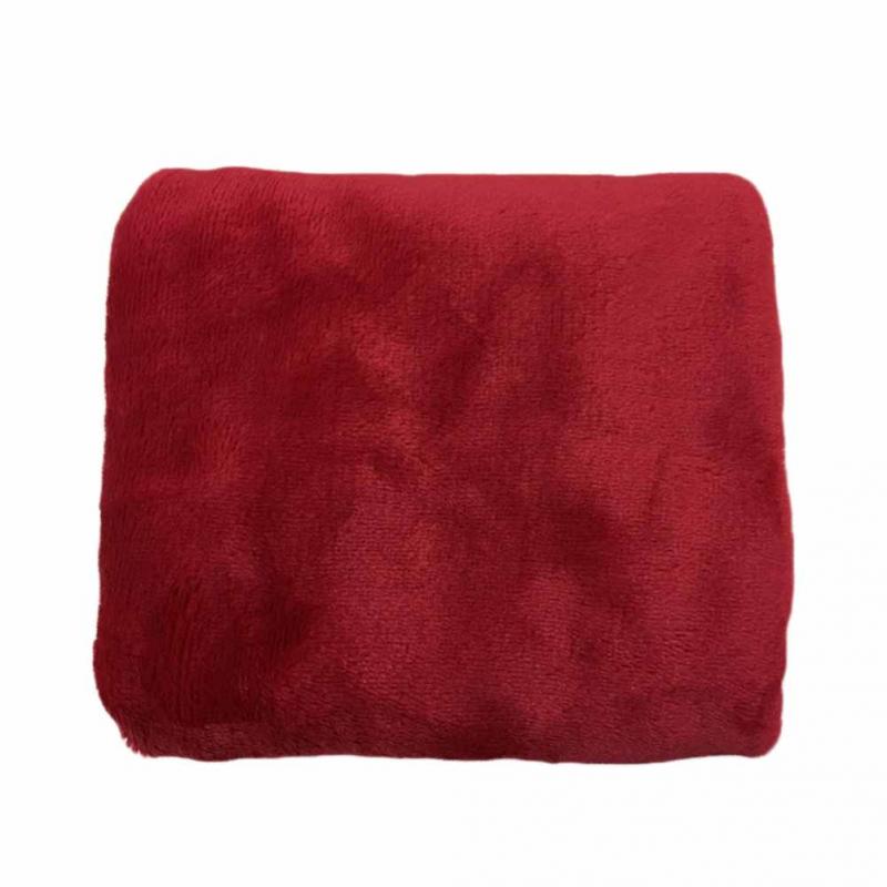 Outdoor Reizen Zachte Warme Flanel Handdoek Deken 65*45 cm Fleece Camping Slaapzak Lunchpauze Multifunctionl Handdoek Deken ^