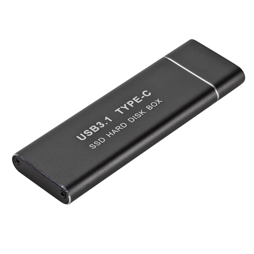 USB 3.1 a M.2 NGFF SSD Mobile Hard Disk Box tipo C scheda adattatore custodia esterna per m2 SATA SSD 2230/2242/2260/2280