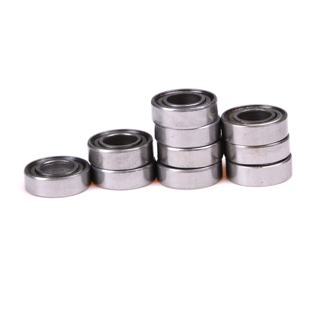 ! 10 stk 688zz miniature kuglelejer metal dobbelt skærmede kuglelejer 8 x 16 x 5mm