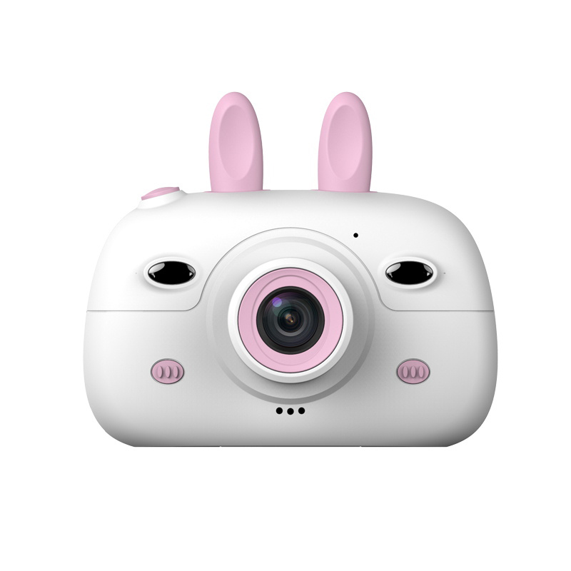 Kinderen Mini Camera 2.4 Inch Dual Camera Shockproof 1080P Foto Video Digitale Camera Voor Kinderen Kind Speelgoed camera: Pink / Standard