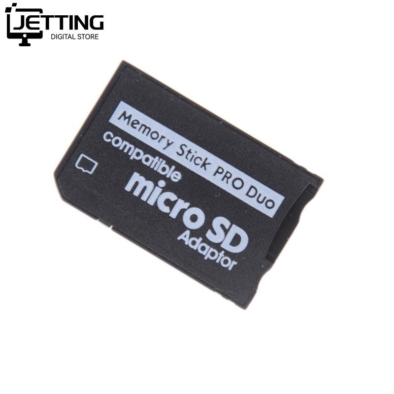 Jetting Ondersteuning Geheugenkaart Adapter Micro Sd Naar Memory Stick Adapter Voor Psp Micro Sd 1Mb-128Gb Memory Stick Pro Duo