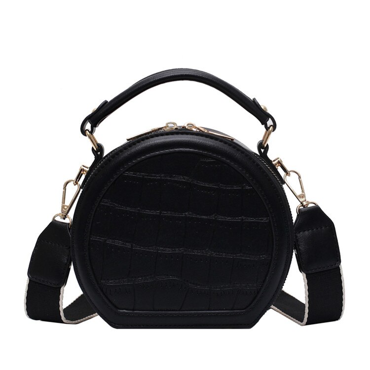 Bolso cruzado para mujer, bolso de hombro negro a la , bolso de mujer de , bolso de mano Simple para jóvenes, bolso diario a prueba de agua: Negro