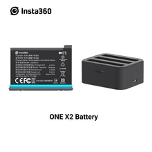 Insta360 ONE X2 accessori di alimentazione, batteria 1420mAh/1630mAh/Hub di ricarica rapida