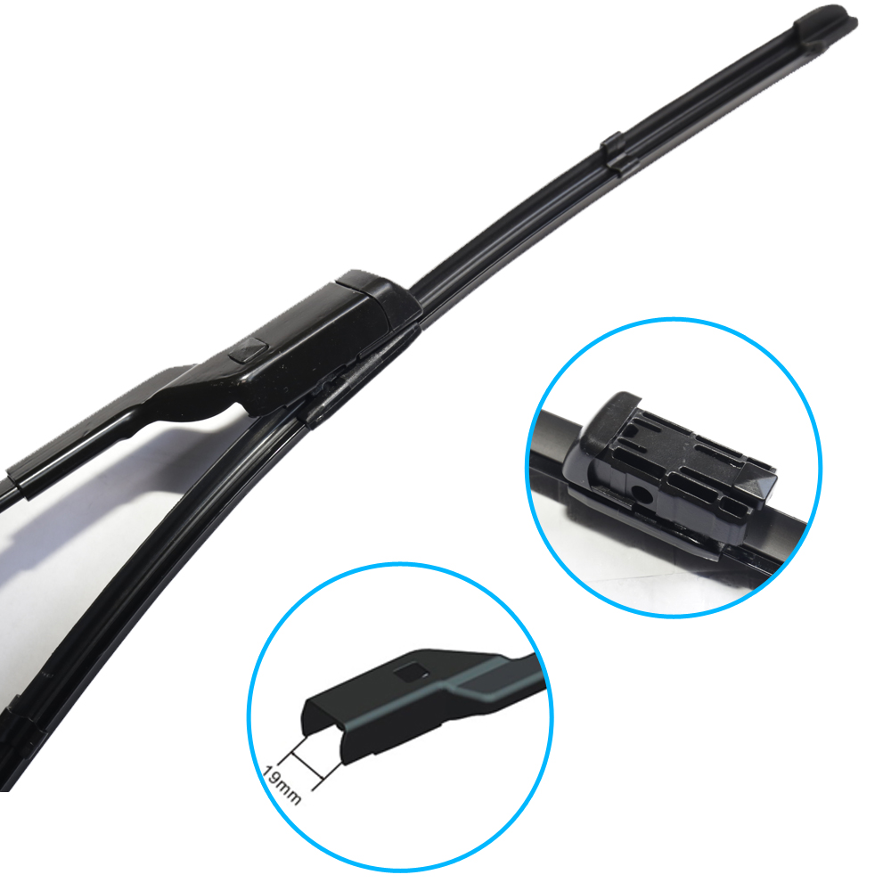 Escobillas de limpiaparabrisas delanteras para Peugeot, accesorios de lavado, 208, , 308, 3008, 408, 508, 5008, Boxer Partner