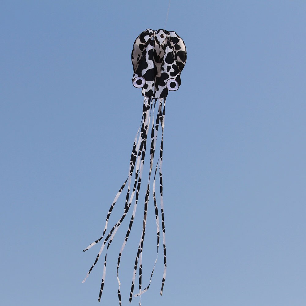 Frameloze Octopus Vlieger Lange Staart Flyer Strand Vliegers Met Kleurrijke Lint 30M Kite Board String Outdoor Sport speelgoed