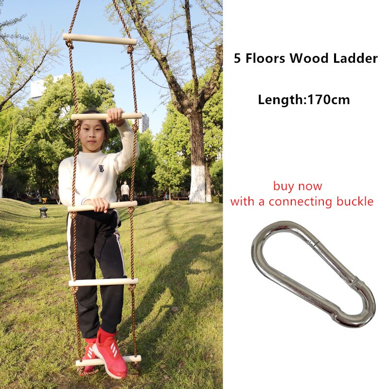 200cm Kids Climbing Rope Tree Swing Preshool Sensory Toys Kid Outdoor Toy Swings Set Home Climbing Equipment Load Bearing 150kg: Clear