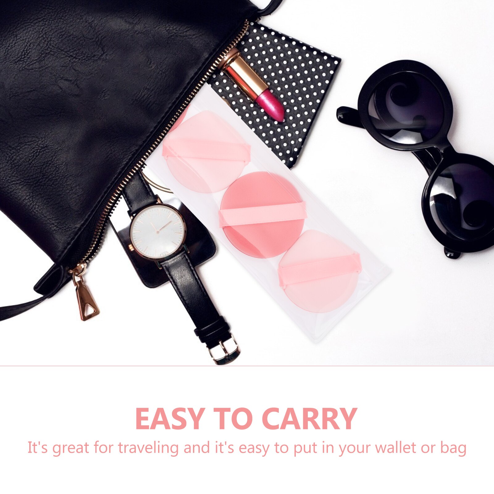 12pcs Makeup Puff Foundation Applicators Wet and Dry Use Makeup Sponges