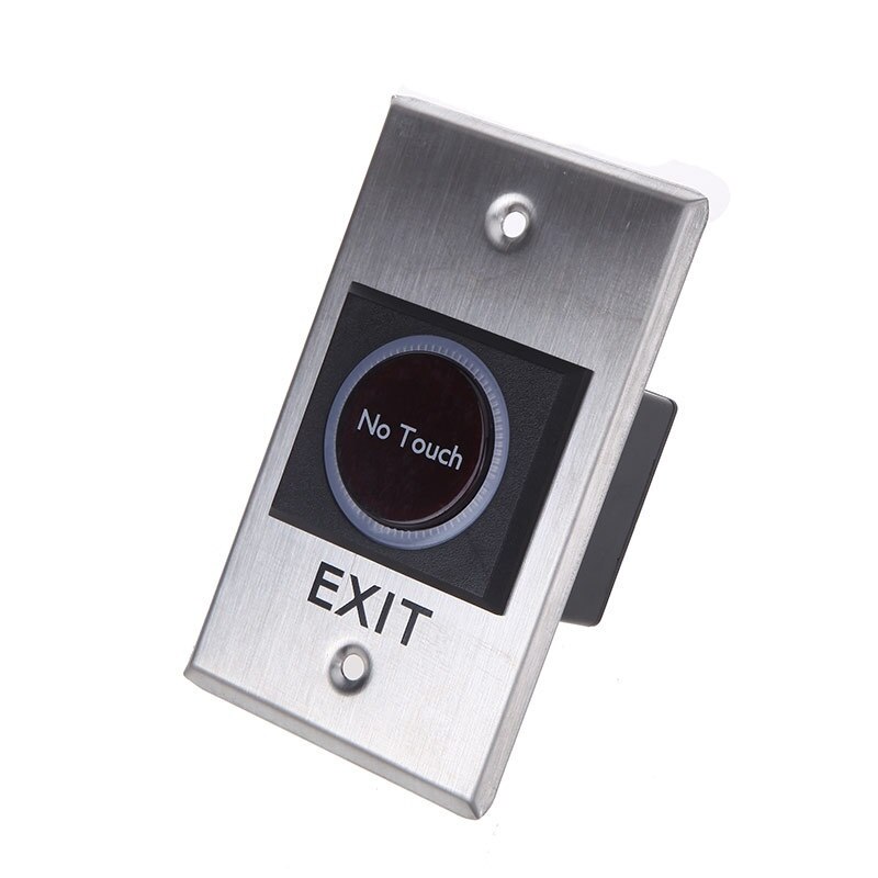 Smart Door IR touch Sensor Exit button No touch Infrared Electronic Door Lock Release Push Switch for Access Control system: B6 Exit button