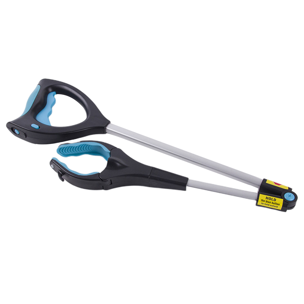 Lightweight Foldable Litter Picker Grabber Reacher Mobility Aid Extender Gripper Tool for Elderly Patients