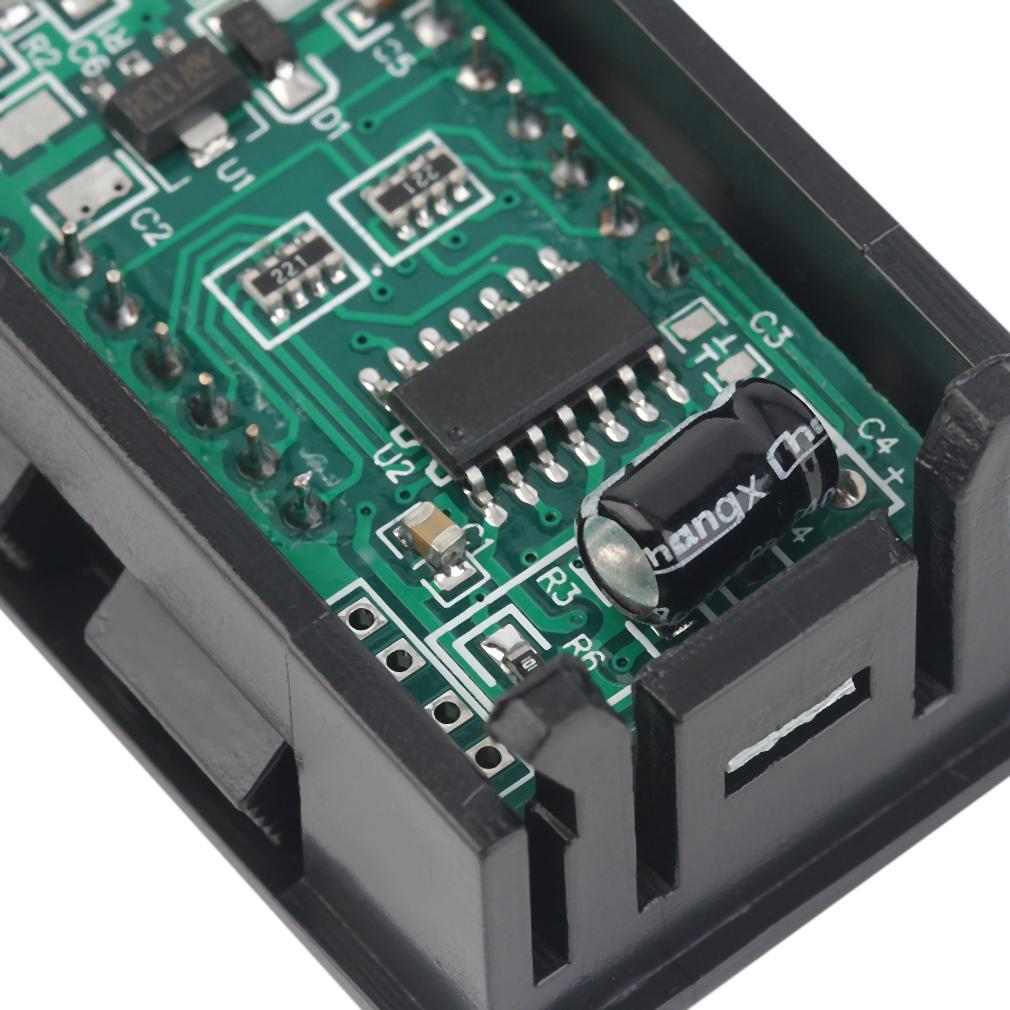 4 Digital LED Blue Tachometer RPM Speed Meter+Hall Proximity Switch Sensor FC Car Tachometer Digital RPM Meters