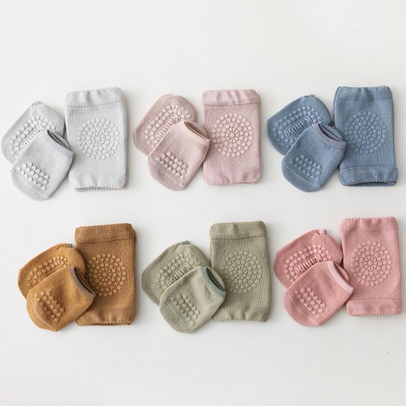 Chaussettes antidérapantes unisexes pour bébé, genouillère épaisse, semelle en caoutchouc éponge, pour enfants, garçons et filles, chauffe-jambes, 0-3T