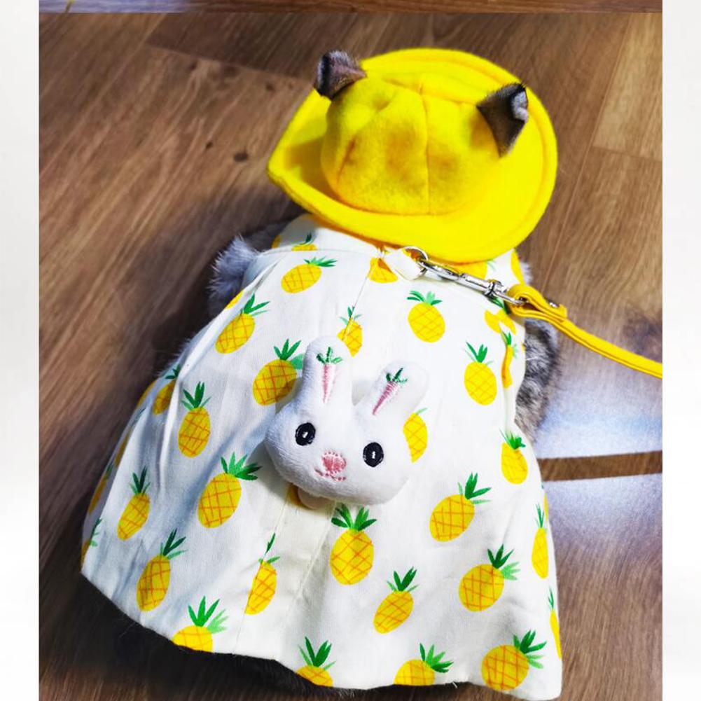 Cotton Adjustable Pet Bunny Clothes Rabbit Costume Outfit For Ferret Rabbit Bunny Hamster