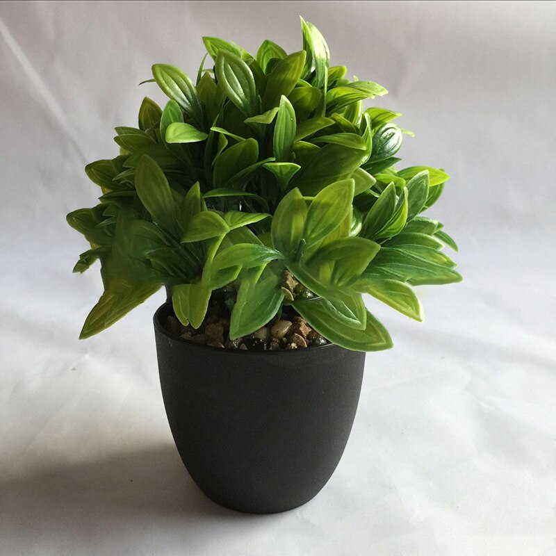 Planta de simulación de buena salud, Decoración similar a la vida, plantador decorativo de hojas de eucalipto para el hogar y la Oficina