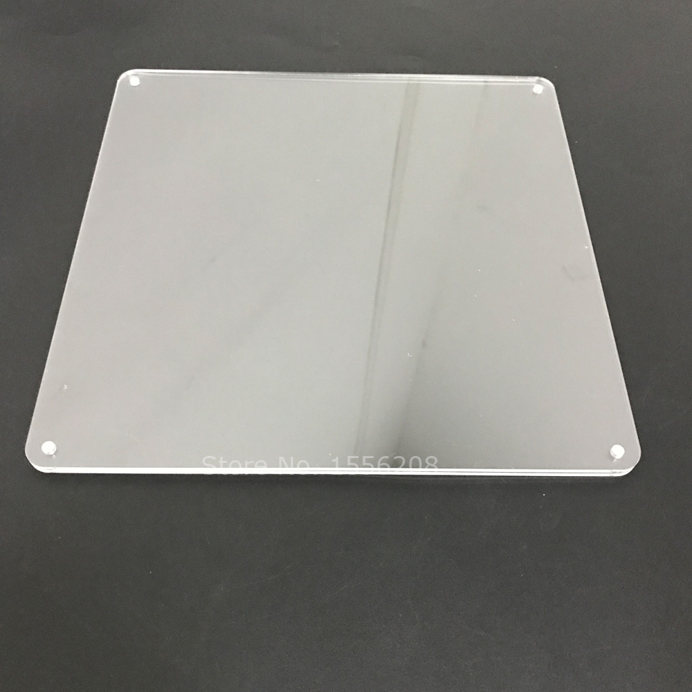 Acrylic Photo Frame Magnetic Square Photo Frame Sign Display Wedding Plexiglass Frame With Round Corner 1/8" thick