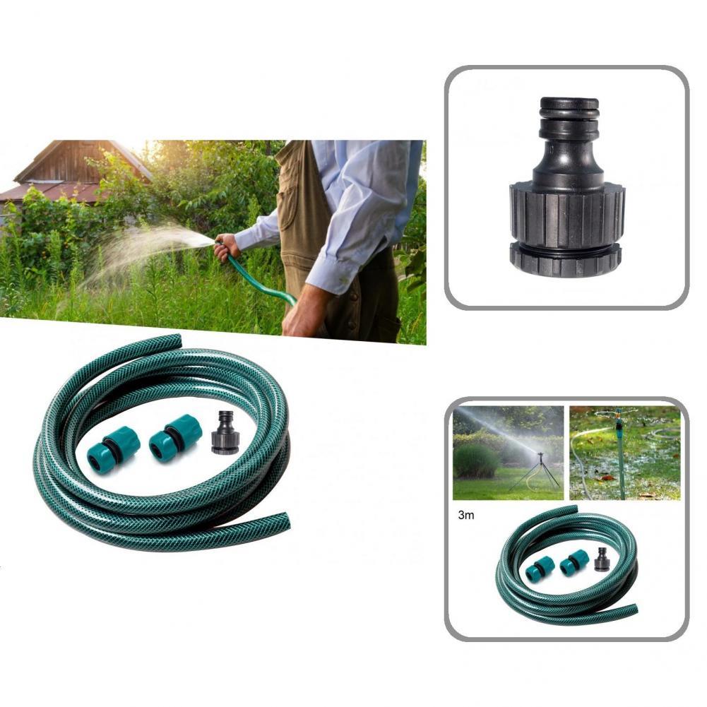 Eenvoudige Bediening Groene Anti-Roest Draagbare Hogedrukleiding Voor Yard