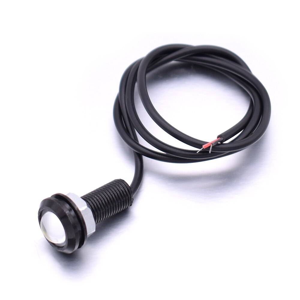 Eagle Eye LED Reverse Backup Light Daytime Running Signal Motorcycl Lamp For Suzuki GSX 1250 1400 650F HAYABUSA GSXR1300 SV1000: Black-1-pieces