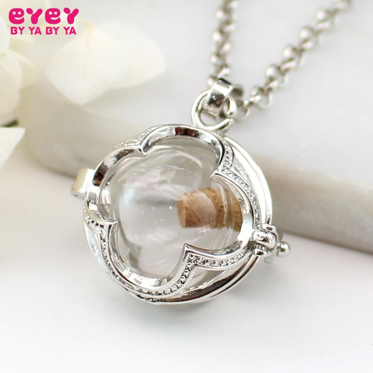 1PC 26x20MM Silver Leaver Leaf Locket Memorial Locket Lucky Locket Pendant Memorial Ash Keepsake Cremation Jewelry