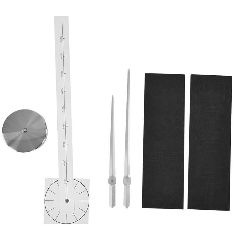 3D Wall Clock Easy Installation DIY Clock Kit for Household