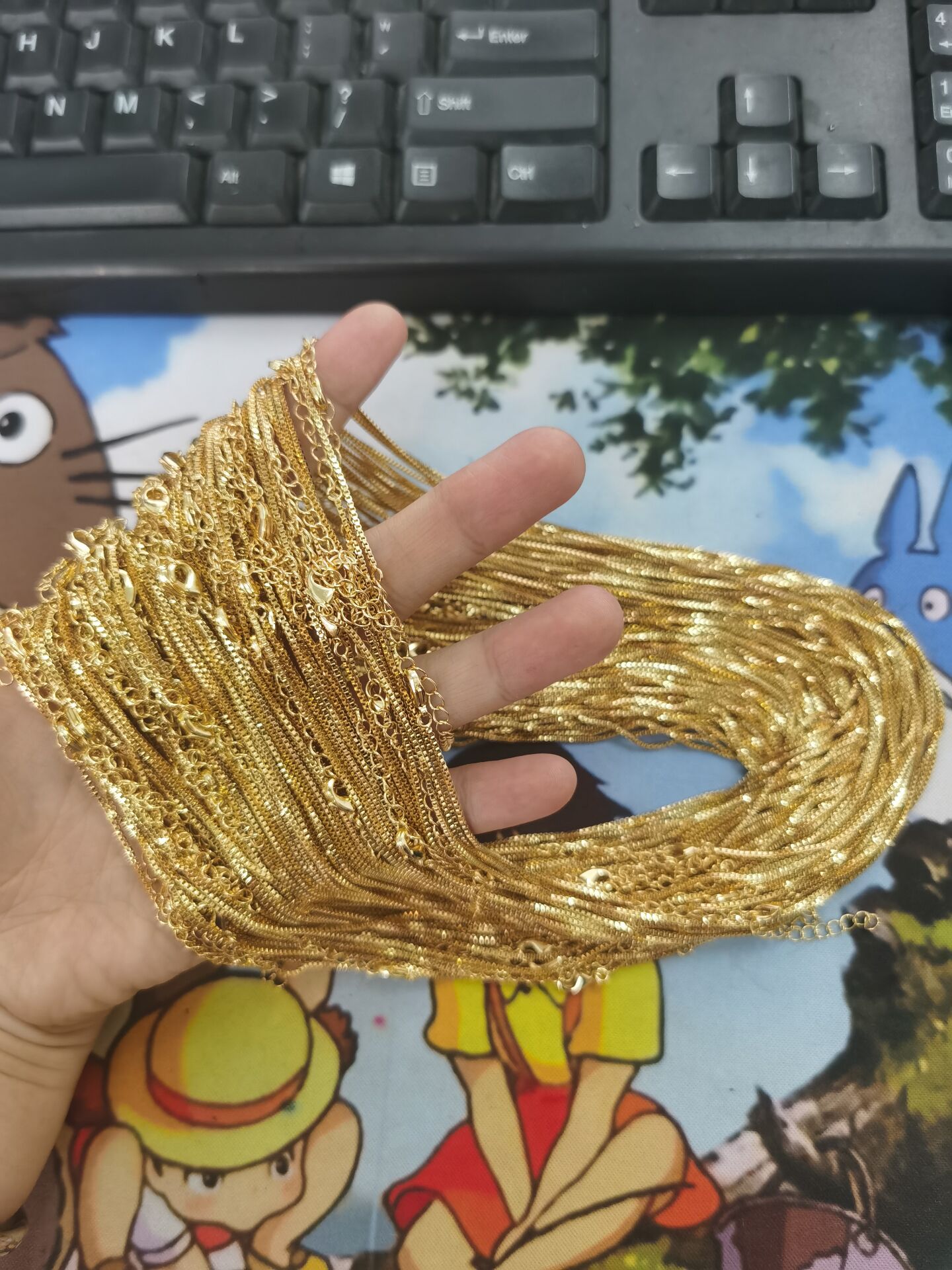 Top Koper Zirkoon Goud/Wit/Rose Gold Kleuren Kettingen Uitgebreide Uitbreiding Ketting Voor Sieraden Link Maken Bevindingen