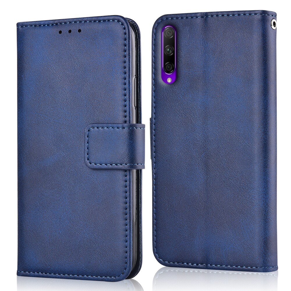Voor huawei honor 9x pro hoesje voor op huawei 9x pro coque luxe portemonnee hoesje voor huawei honor 9 xpro 9x pro boek vintage flip cover