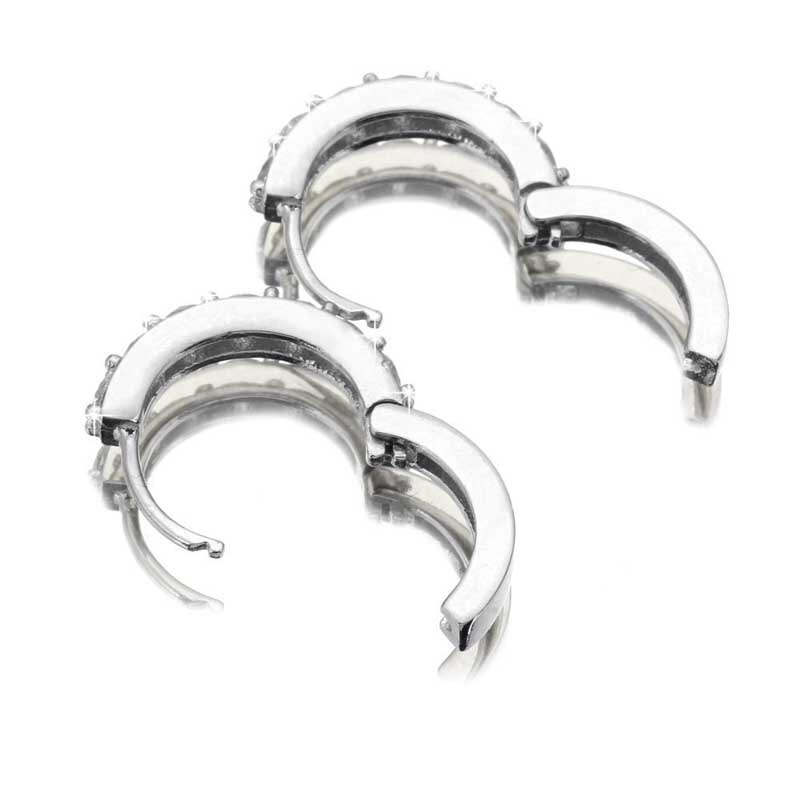 Pendientes para mujer, joyería de , pendientes de plata de ley con pedrería, pendientes de aro con diamantes para mujeres embarazadas, , triangulación de envíos