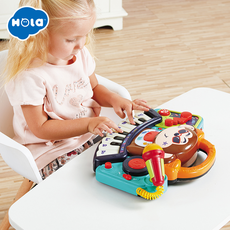 Hola 3137 Muziekinstrument Speelgoed Baby Kids Elektronische Keyboard Piano Developmental Muziek Educatief Speelgoed Voor Kinderen