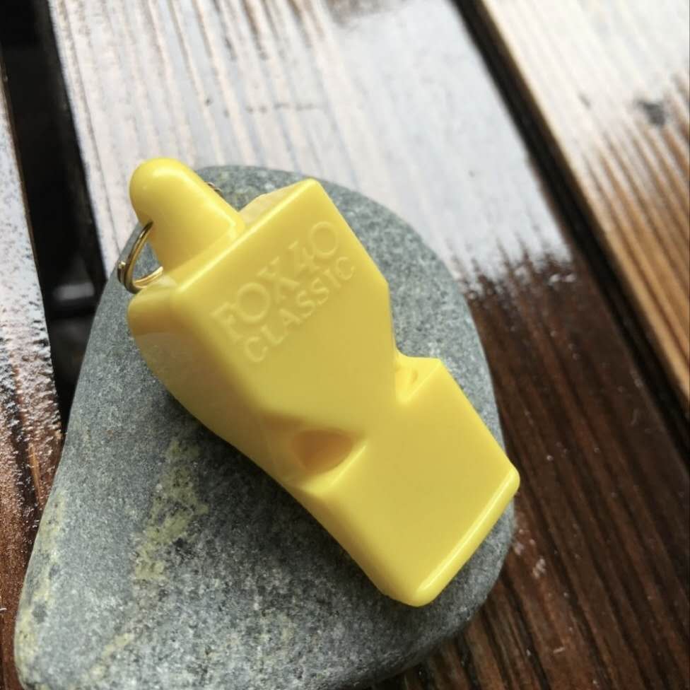 PRICE! Colorful Fox40 Whistle Sport Whistle Referee Whistle: yellow