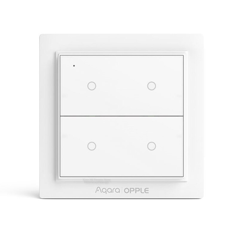Aqara Opple bezprzewodowa inteligentna ściana włącznik światła Zigbee 3.0 bezprzewodowy przełącznik bez okablowania wymagana aplikacja Mijia jabłko HomeKit kontrola