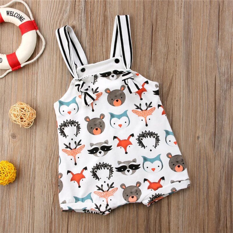 Newborn Infant Baby Outfits Cute Boy Girls Toddler Romper Jumpsuit Clothes