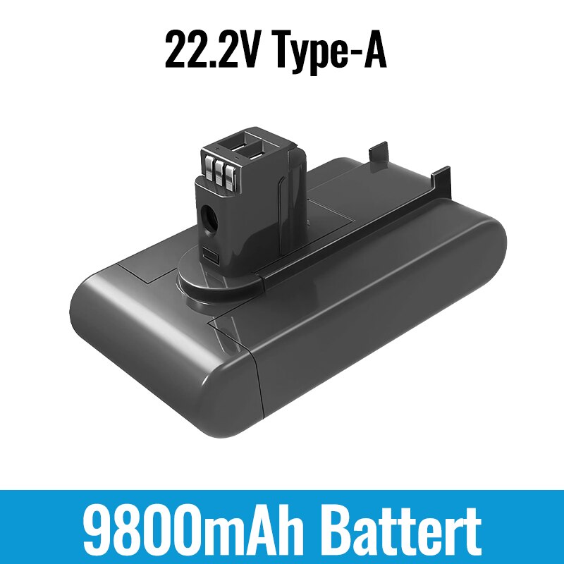 Para Dyson 22,2 V 28000mAh tipo A/B batería de vacío de iones de litio para Dyson DC35 DC45 DC31 DC34 DC44 DC31 Animal DC35 Animal: Oro