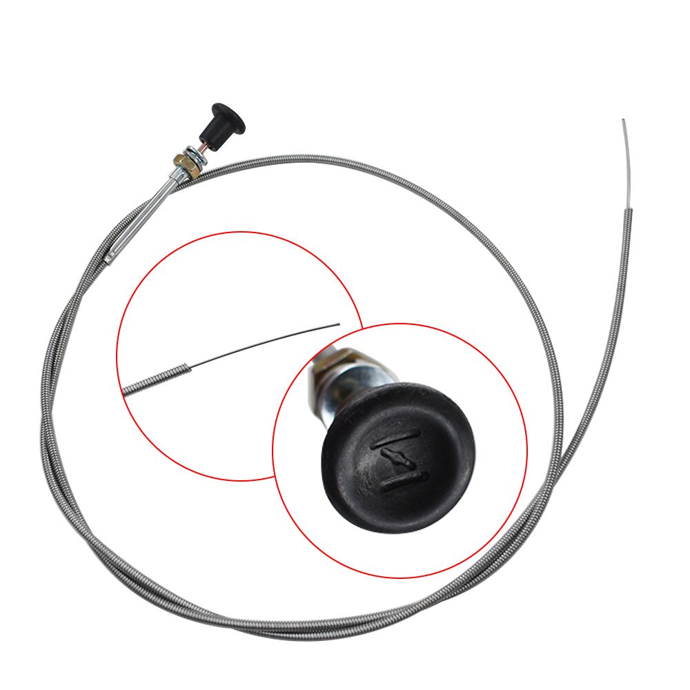 237 Rotary Universal Push Pull Choke Cable 63" Inner 60" Conduit (2-3/4" travel)