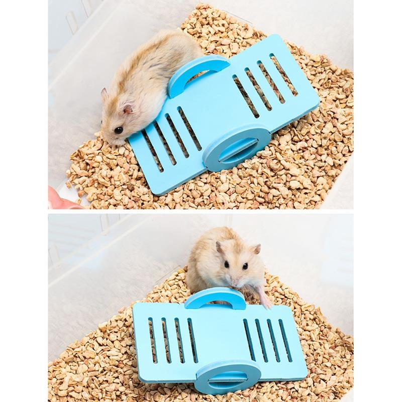 Sjovt kæledyr hamster legetøj bur reden vippe legetøj hus motion kæledyr rotte hamster mus fugl leg legetøj til hamster lille dyr