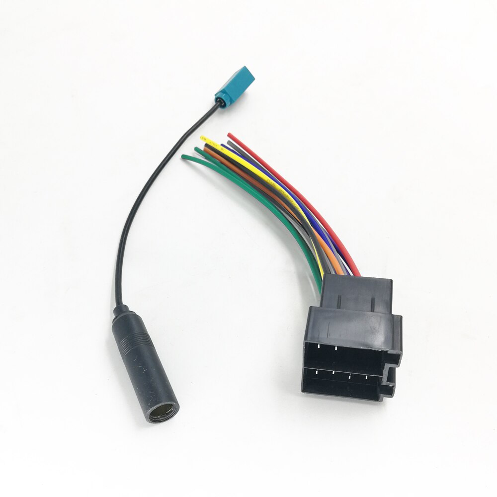 Cable de Antena de Radio de coche Biurlink, arnés ISO Fakra, adaptador de Cable para Volkswagen Golf 7 para Skoda Octavia para Peugeot: Default Title