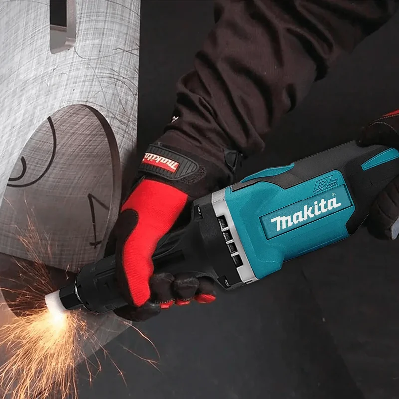 Makita Brushless Die Grinder Cordless Angle Grinder Polishing 4-Speed Rotary Electric Engraving Tool Handheld Grinding Machine