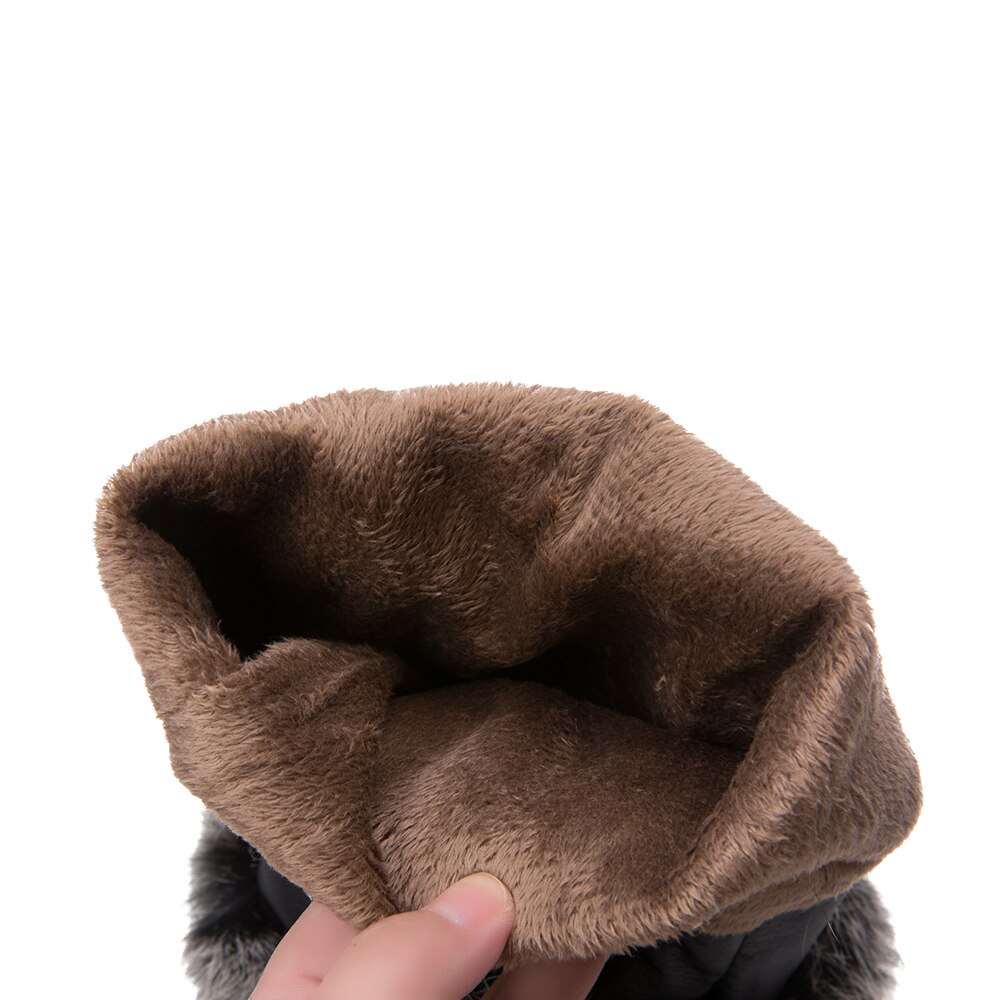 fur Thigh High Boots Platform Winter Boots Women Over the Knee Boots Long Boots High Heels warm Plush Wedge Shoes