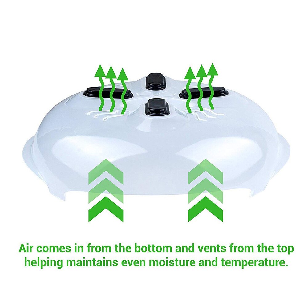 Magneet Voedsel Ploetert Guard Magnetron Hover Anti-Sputteren Cover Met Stoom Openingen Magnetische Ploetert Deksel Hittebestendig