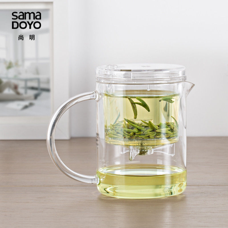 SamaDOYO SAMA EC-21 Hohe Grade Kung Fu Teekanne &amp; Becher 350ml SAMA Teekanne Samadoyo Tee Topf Wärme Beständig Glas teekanne