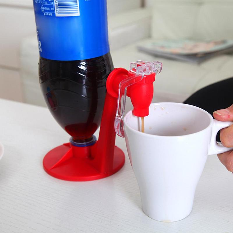 1 pc dispensere drikkevann fra springen dispensere flaske cola opp-side dispenser drikke parti ned bar  x0 o 9