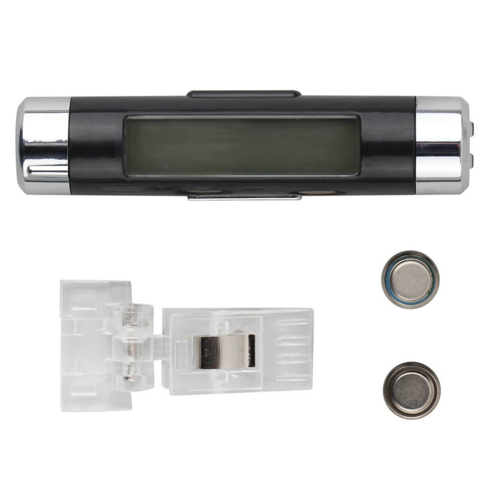 Auto Digitaluhr Temperaturanzeige Elektronische Uhr Thermometer Auto Elektronische Uhr LED-Hintergrundbeleuchtung Digitalanzeige Uhr