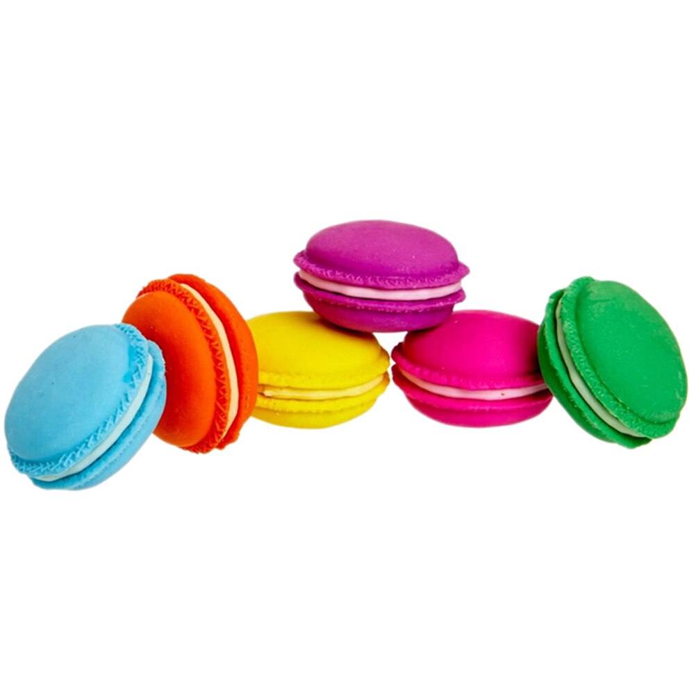 5 unids/lote Kawaii macarrón de papelería borrador escuela suministros de para los niños